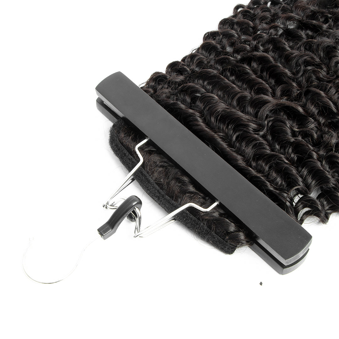 Kinky Curl Black Wrap Ponytail