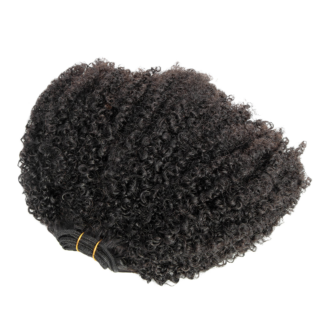 Afro Culry Hair Bundle Weft