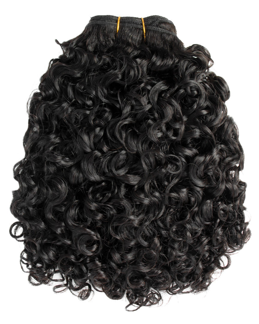 Deep Water Curly Bundle Human Hair Wefts