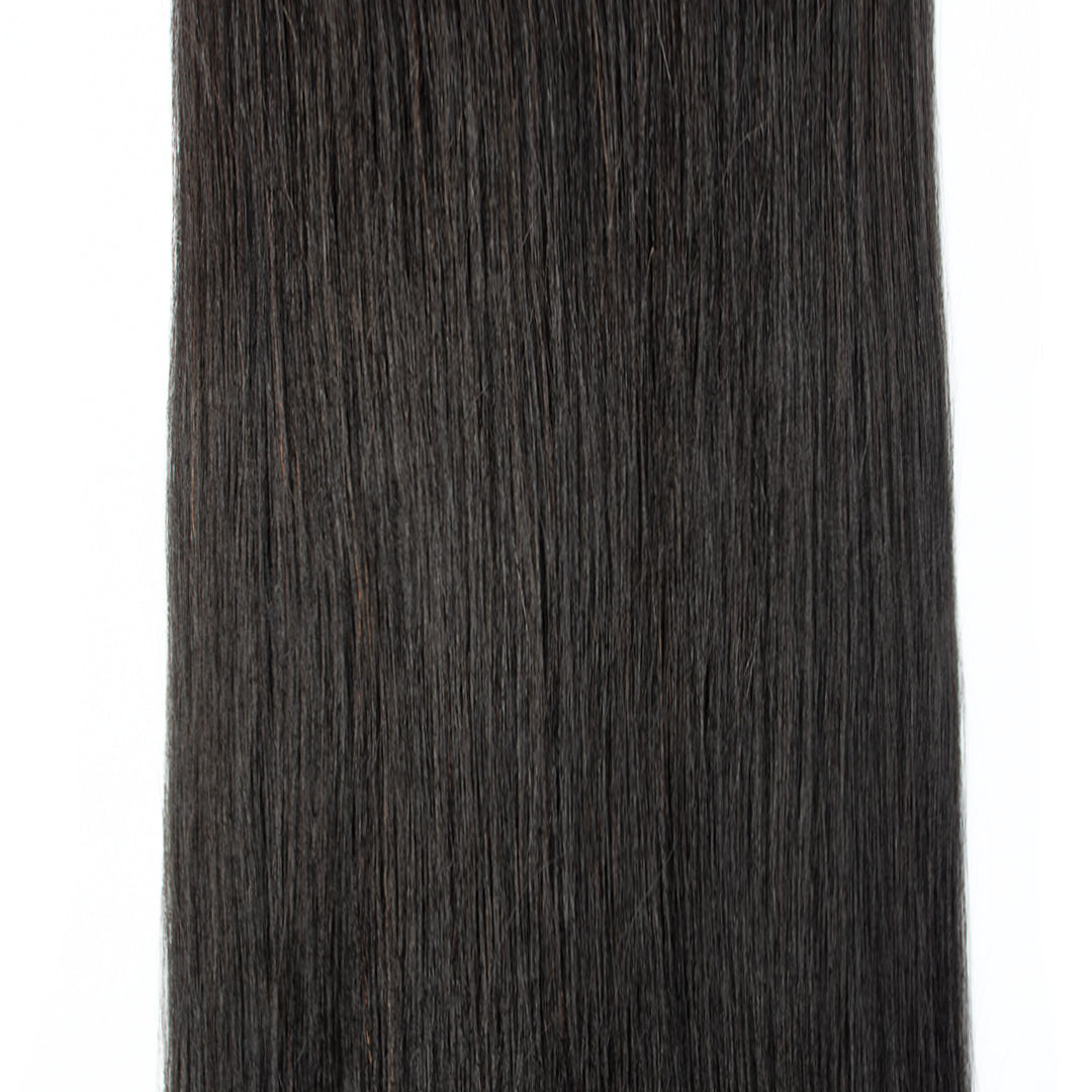 CURLSCROWN Straight Clip In Hair Extensions