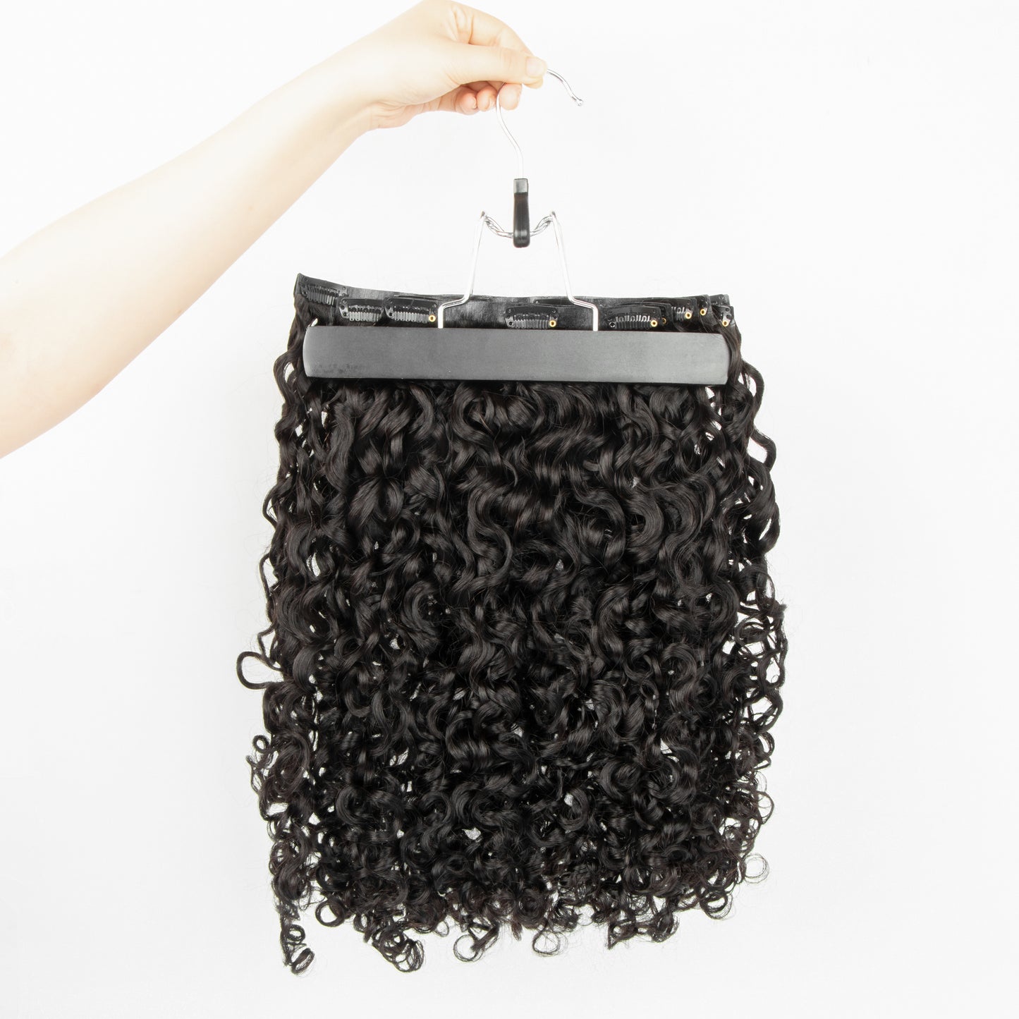 Seamless Deep Water Curly Clip in Hair Extensions