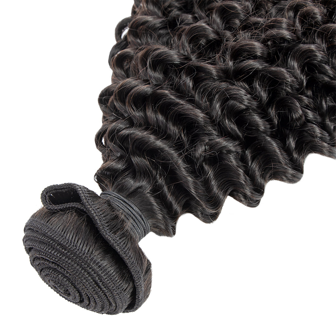 Kinky curly hair wefts extension