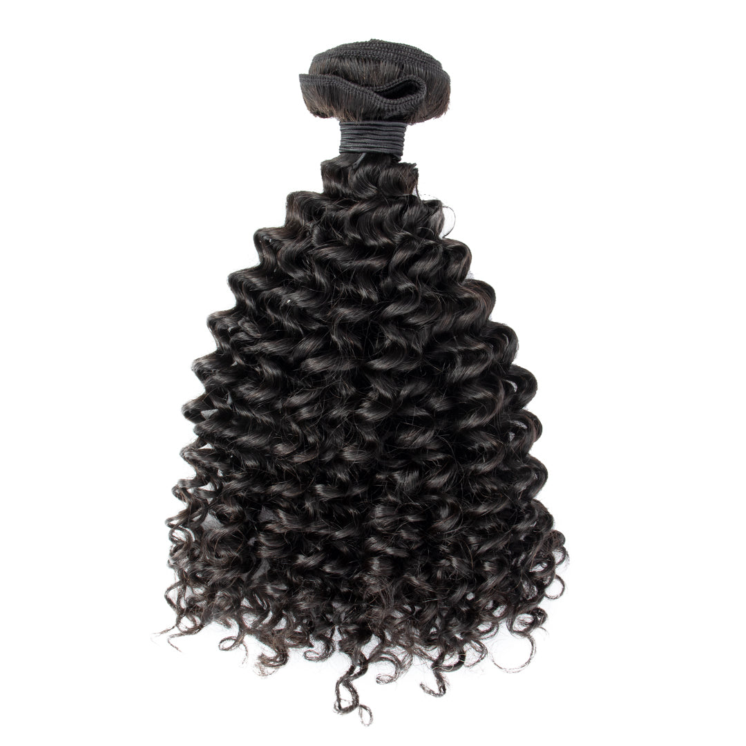 Kinky curly hair wefts extension