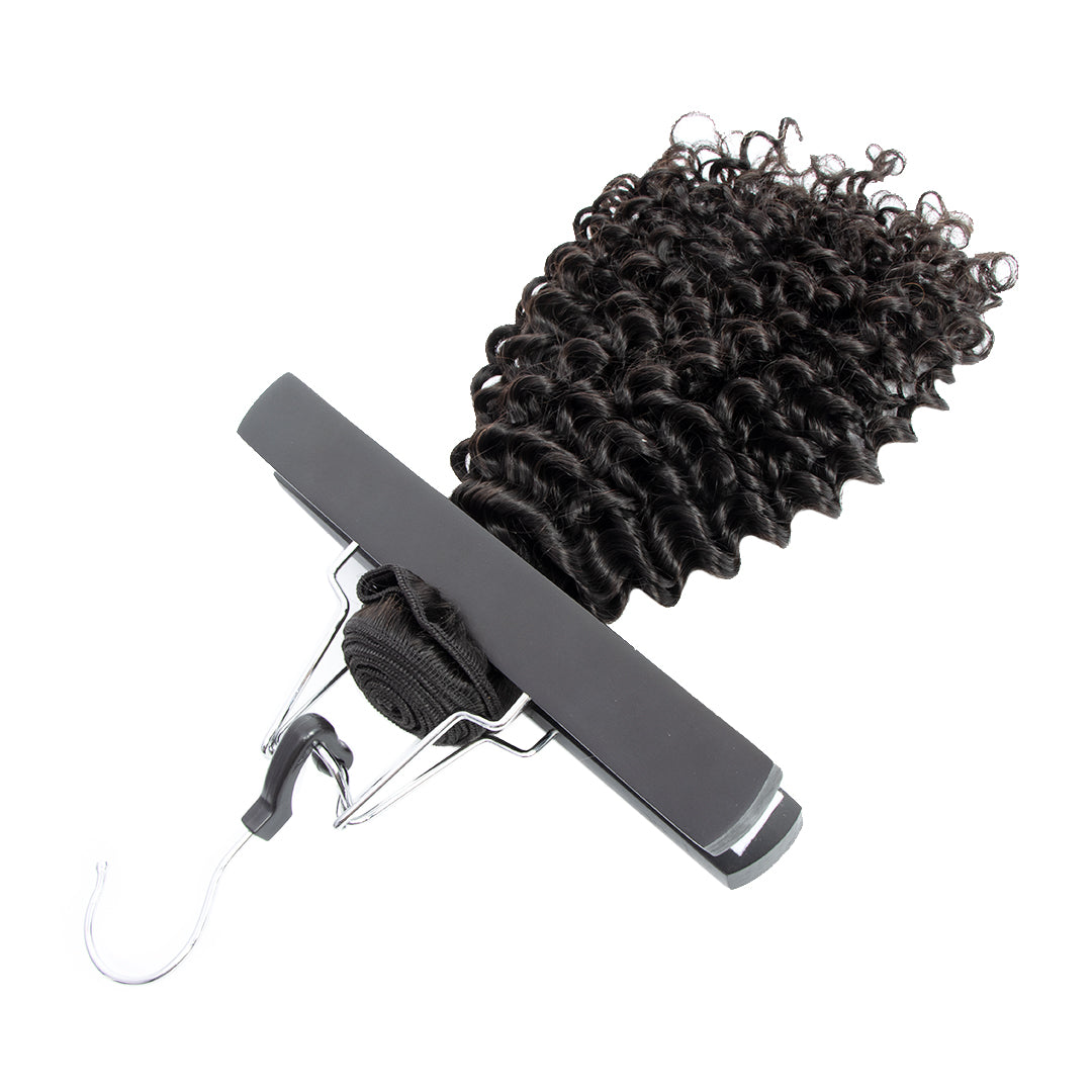 Kinky curly hair wefts extension