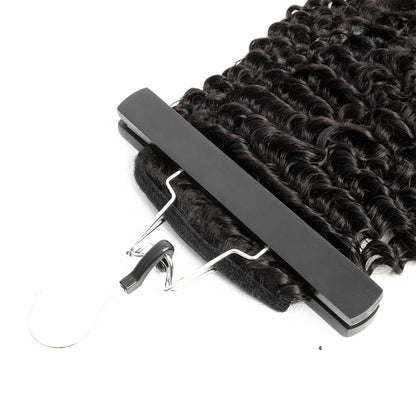 Kinky Curl Black Wrap Ponytail