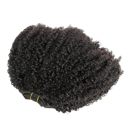 Afro Culry Hair Bundle Weft