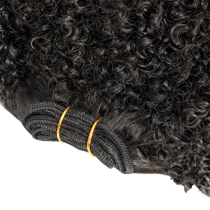 Afro Culry Hair Bundle Weft