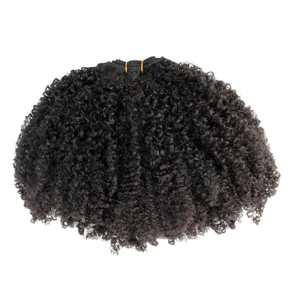 Afro Culry Hair Bundle Weft