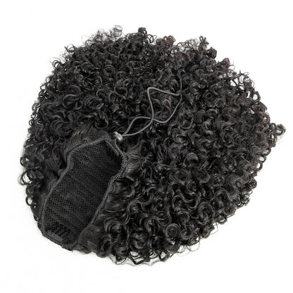 Water Kinky Curly Drawstring Pouytail