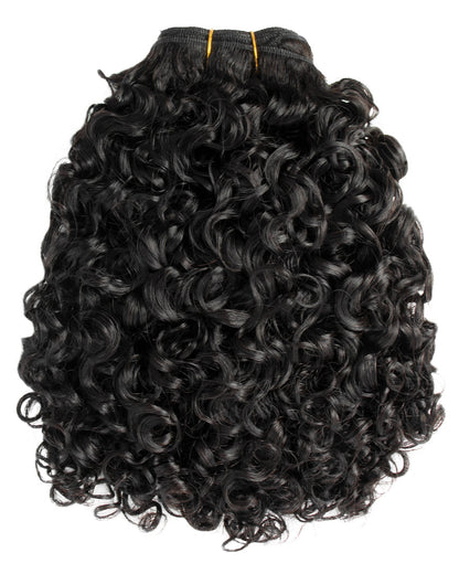 Deep Water Curly Bundle Human Hair Wefts