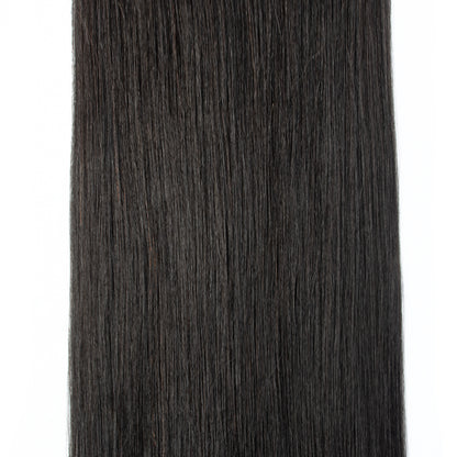 Yaki Straight Seamless Clip Ins Human Hair