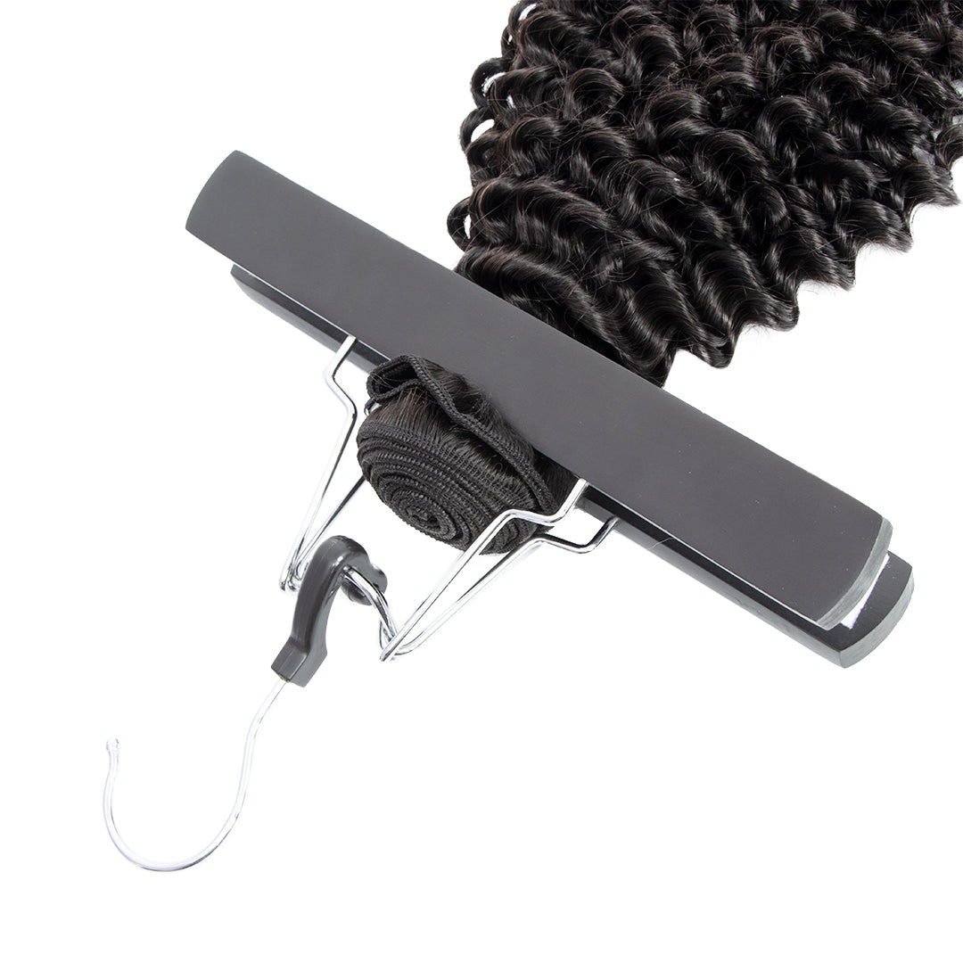 Kinky curly hair wefts extension
